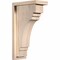 Ekena Millwork Pescadero Smooth Corbel w/Backplate, Douglas Fir, 5 1/2"W x 10"D x 18"H COR06X10X18PEC01SDF - alternate 1